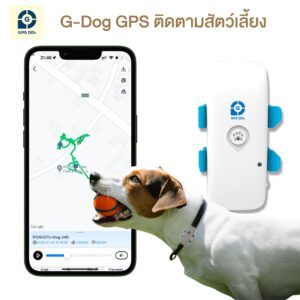 GPSDD อุปกรณ์ติดปลอกคอสัตว์เลี้ยง รุ่น G-Dog สำหรับน้องหมา น้องแมว ติดตามเรียลไทม์ มีเสียงเรียกหาน้อง
