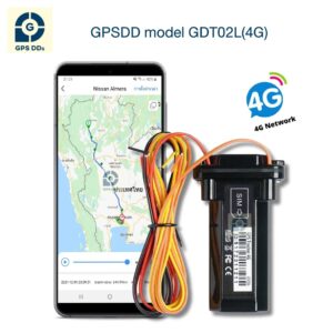 GPSDD อุปกรณ์ GPS ติดตามรถ รุ่น GDDT02L (4G) กันน้ำ ทนทาน รองรับไฟ 12–90V สั่งตัดสตาร์ท-ตัดน้ำมันได้ ติดได้กับรถทุกชนิด