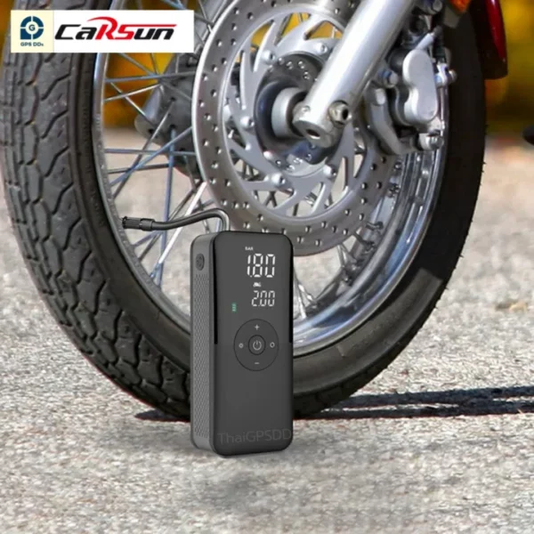 GPSDD Carsun ปั๊มลมไฟฟ้าแบบพกพา - Image 8