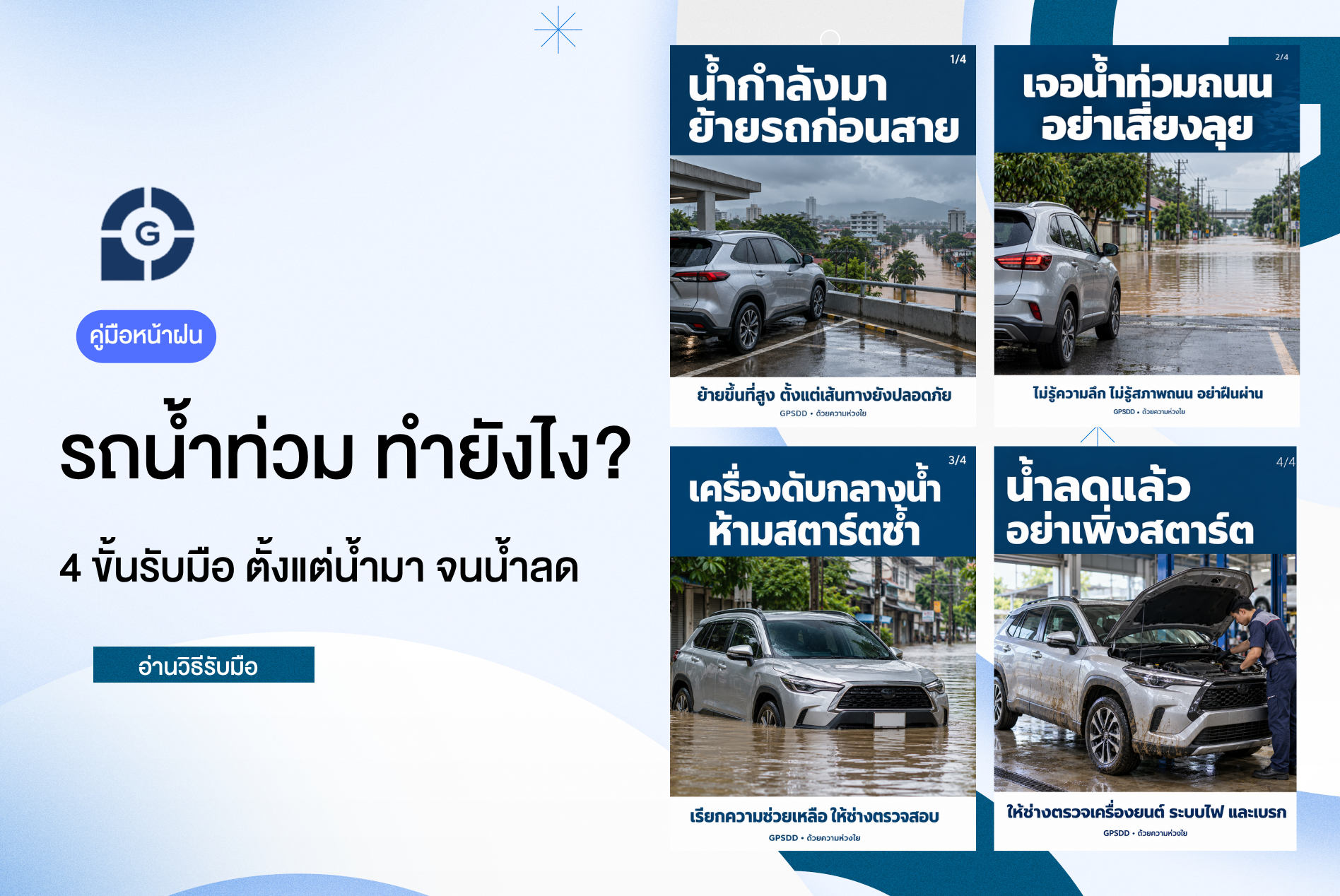 รถน้ำท่วม